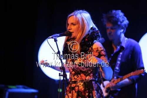 Deutsche Musikerin Judith Holofernes gastiert auf ihrer 